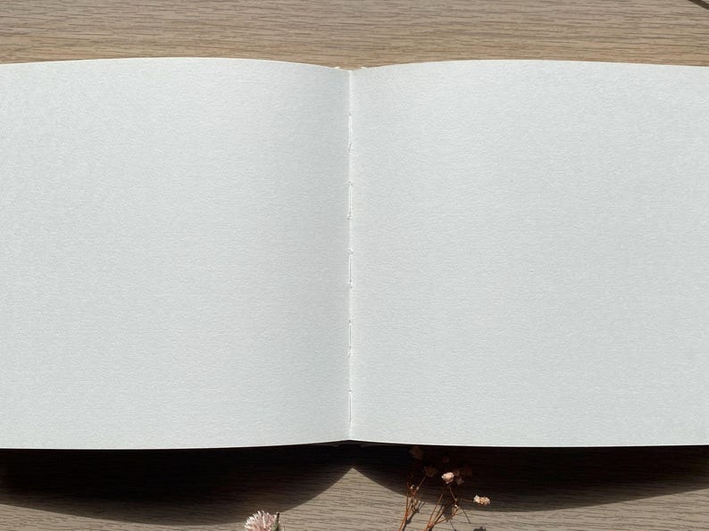 Personalised Embroidered Wedding Guest Book: Pink Lace Outline Heart and Initials image 9