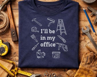 Builder T-Shirt, Construction Worker Humor, Tradesman Gift, DIY Carpenter Tee