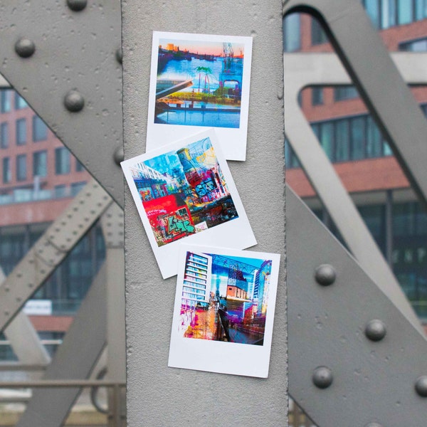 Hamburg Polaroid Postkarten-Set