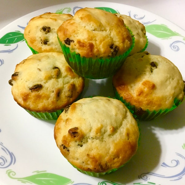 All Natural Irish Soda Bread Muffins (Standard-sized) *Low Calorie Low Sugar/ Sugar FREE Option