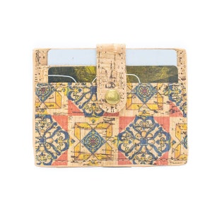 Porte-carte homme - Vegan Cork Slim Card Holder - Portefeuille Homme - Cadeau de Noël, Cadeau de Noël, Cadeau végétalien, Cadeau d’anniversaire, Cadeau pour lui