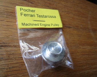 Pocher 1/8 Ferrari Testarossa Machined Engine Pulley Upgrade Detail Part