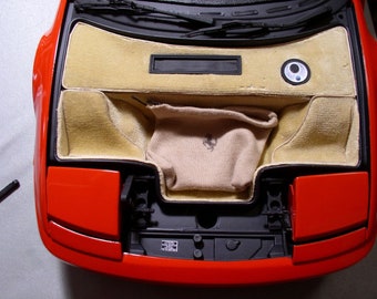 Pocher 1/8 Scale Ferrari Testarossa Real Plush Carpeting Trunk Transkit Coupe + Spider