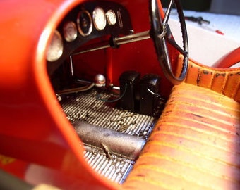 Pocher 1/8 Alfa Romeo Mercedes Benz Bugatti 50T Metal Shift Knob Upgrade Monza Touring Muletto