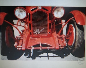 Pocher 1/8 Alfa Romeo 8C 2300 Monza + Muletto metal Grille w/ Emblem Upgrade