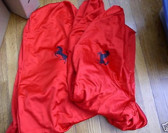 OEM Ferrari Satin Seat Covers 550 458 Italia 355 360 430 Testarossa Mondial NEW