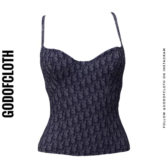 Christian Dior Monogram Bustier