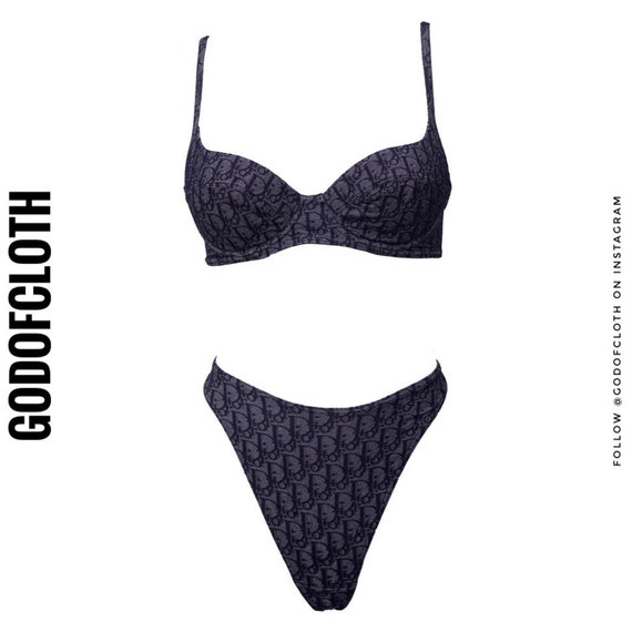Christian Dior Monogram Two-Piece Bra & Bottom set