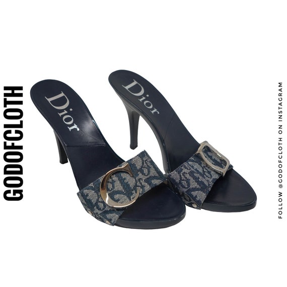 Christian Dior Monogram CD Platform Sandal