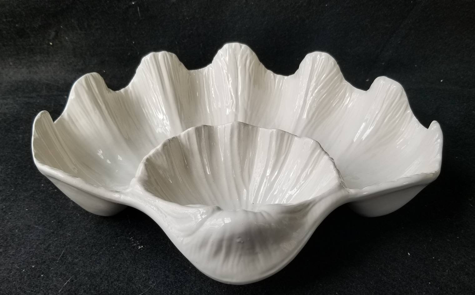 Vintage 1950's El Camino Products Clam Shell Chip and Dip Etsy
