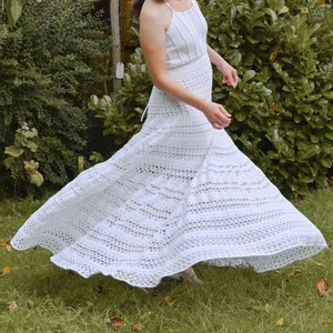 Crochet Pattern for Maxi Dress Evie