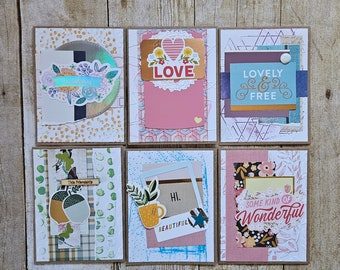 Assorted Greeting Cards (6)