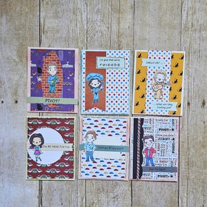 Friends Themed Greeting Cards (6)