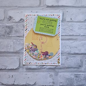 Birthday Shaker Card