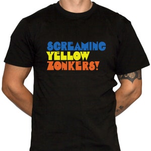 Screaming Yellow Zonkers T-Shirt - 1970s Snack Food - 100% Preshrunk Cotton T-Shirt