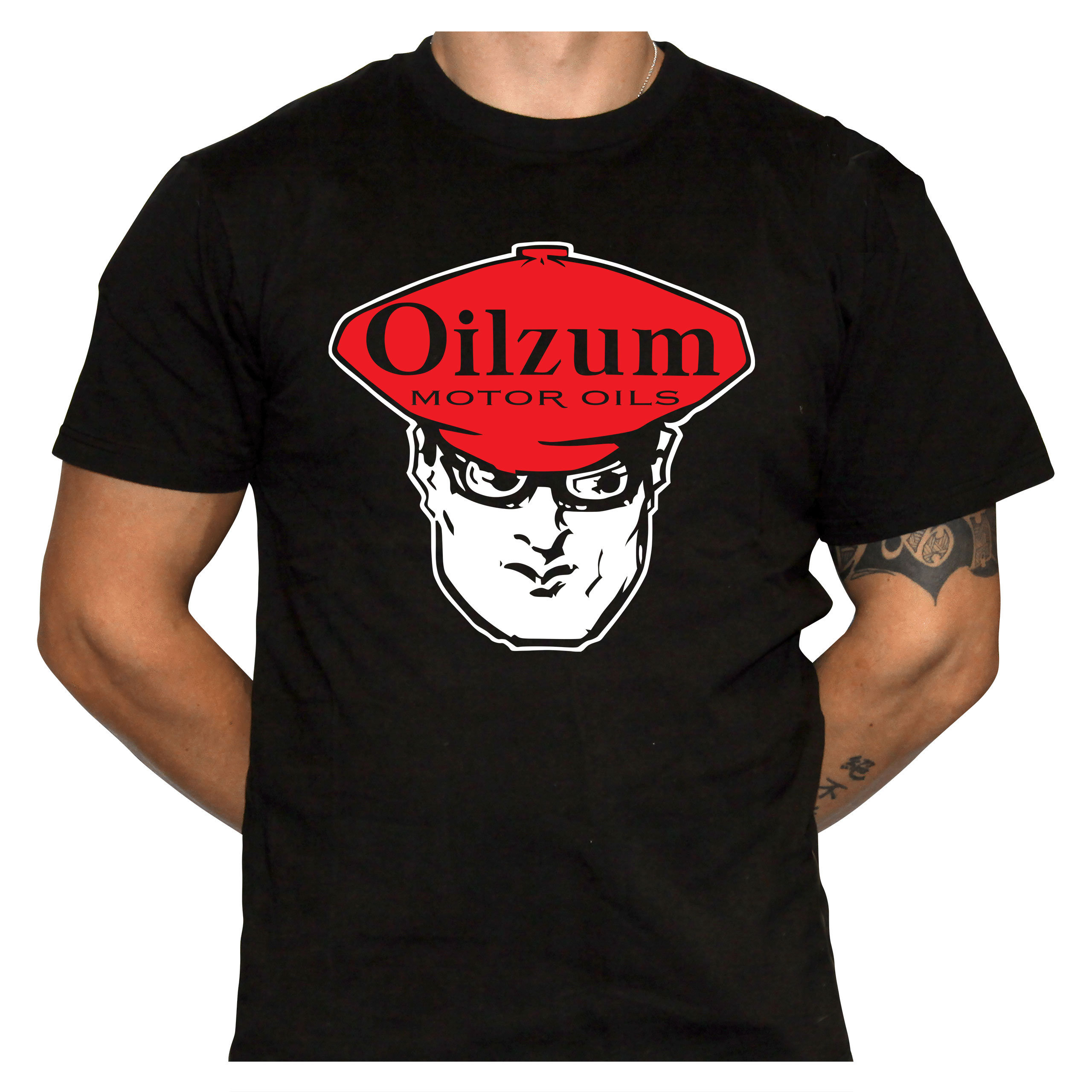 Oilzum Motor Oil TShirt 100 Cotton Gildan Brand Black Etsy
