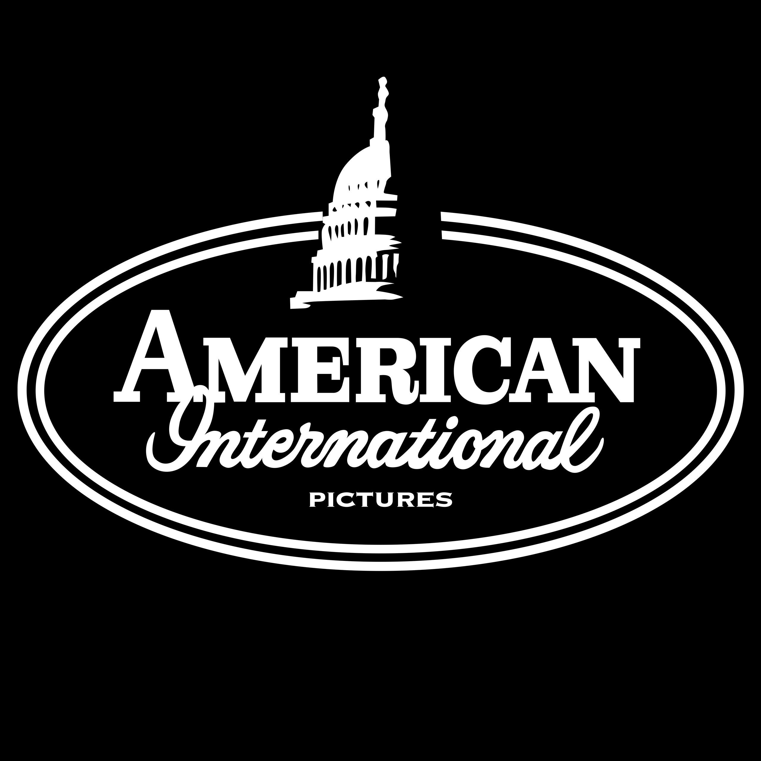 American International Pictures 1950s Logo T-shirt - Defunct American International Pictures 1950s Logo T-shirt - Defunct