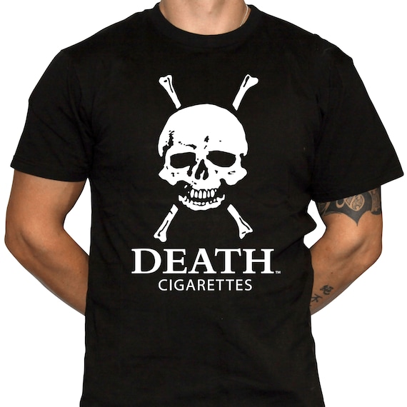death cigarettes uk Death Cigarettes Shirt Skull and Crossbones