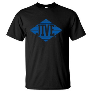 Jive Records Shirt - Defunct Record Label - 100% Preshrunk Cotton T-Shirt