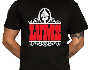 LUMS Restaurant Logo - Defunct Restaurant Chain - 100% Cotton Gildan Brand Shirt