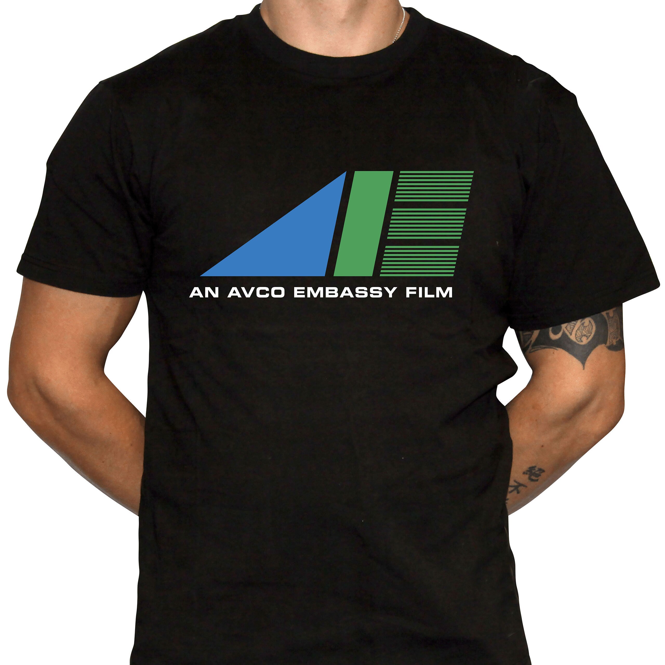 AVCO Embassy Films Tshirt 1970s Logo Defunct Film Company 100