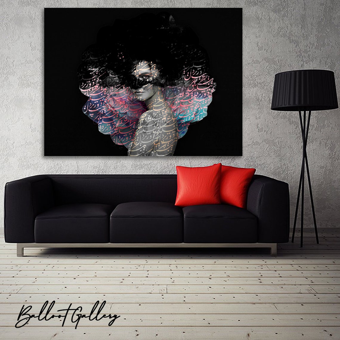 Persian Modern Art Persian Wall Art Canvas Print Persian Gift Iranian