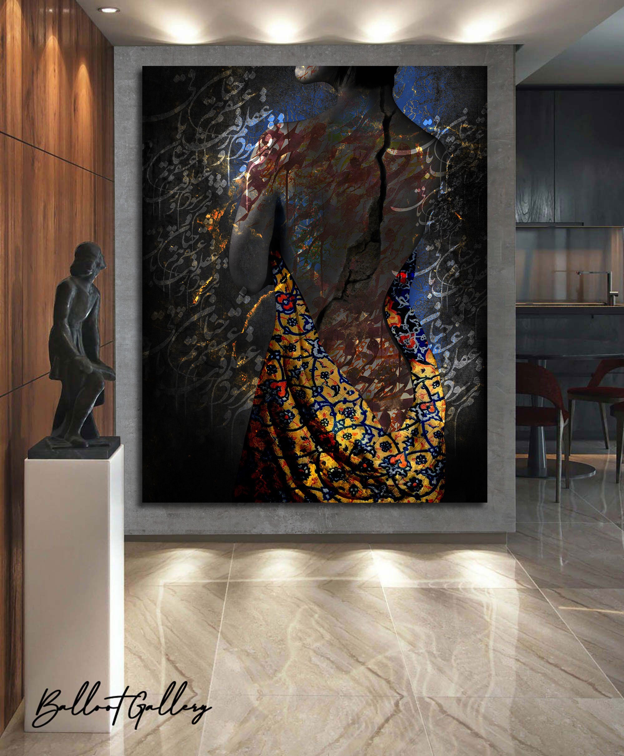 Persian Art Print Persian Modern Art Persian Wall Art - Etsy