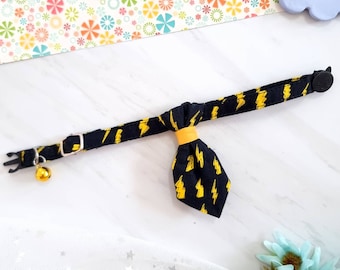 Collier éclair pour chat, boucle de sécurité, chaton ou petit chien
