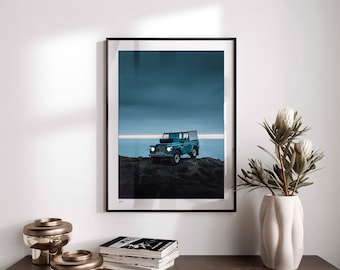 1980 Landrover Serie III von TOM KAHLER • Fotodruck • Signiert vom Künstler • Gerahmte oder ungerahmte Wandkunst