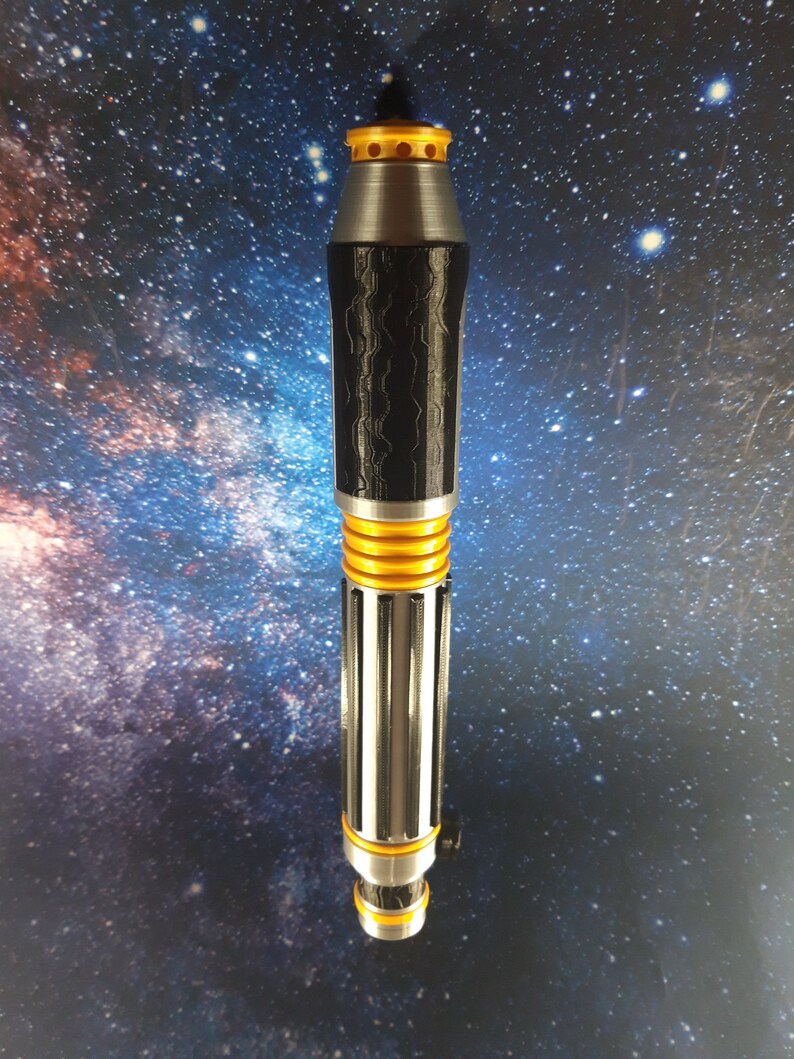 Mace Windu's Lightsaber Hilt & Stand 3d Printed 11 Scale Etsy