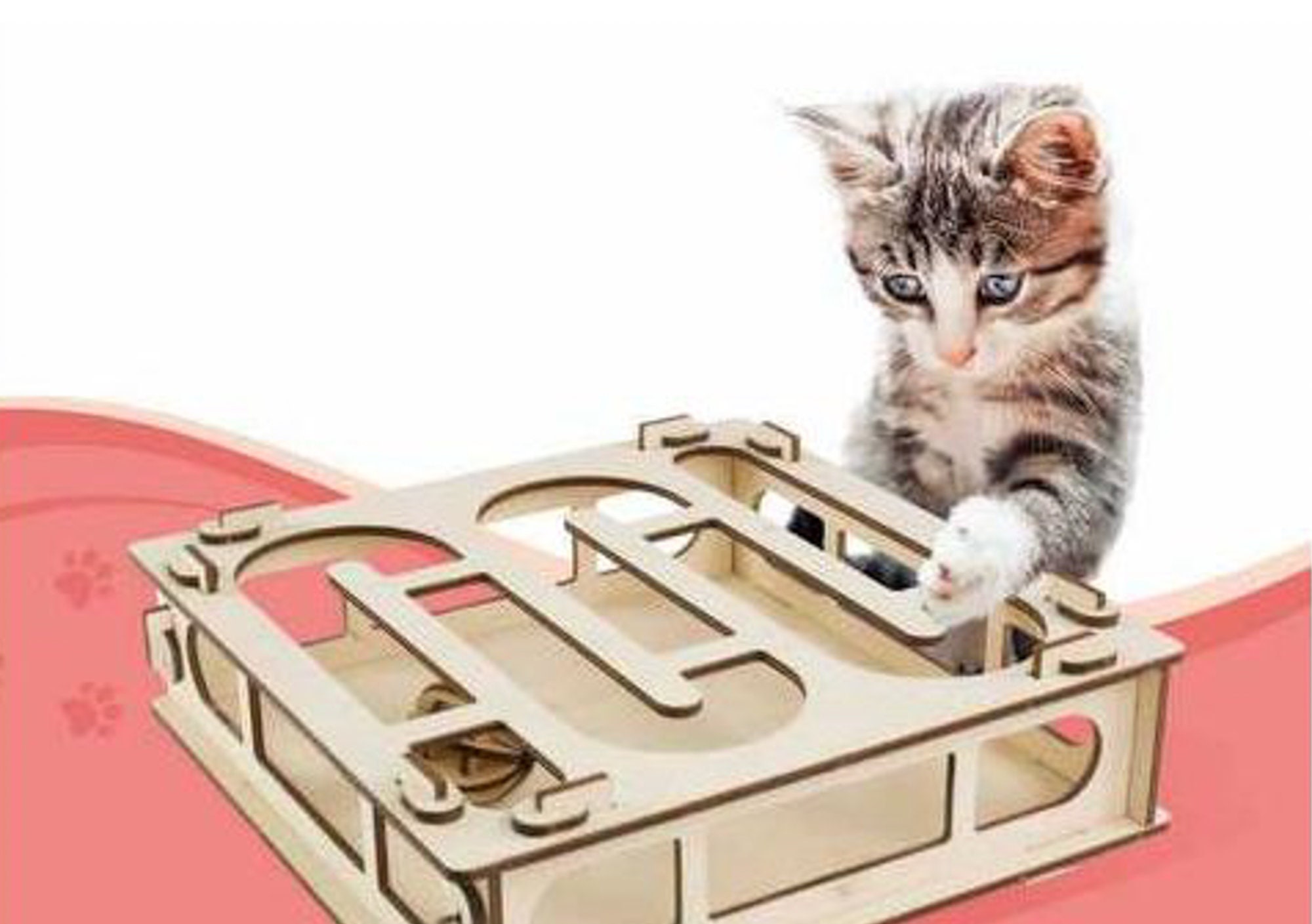 Best interactive Cat toy Fidget toy Unique kitten play Cat Etsy