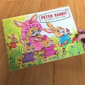 Adorable Vintage "Peter Rabbit" My Favorite Pop Up Book