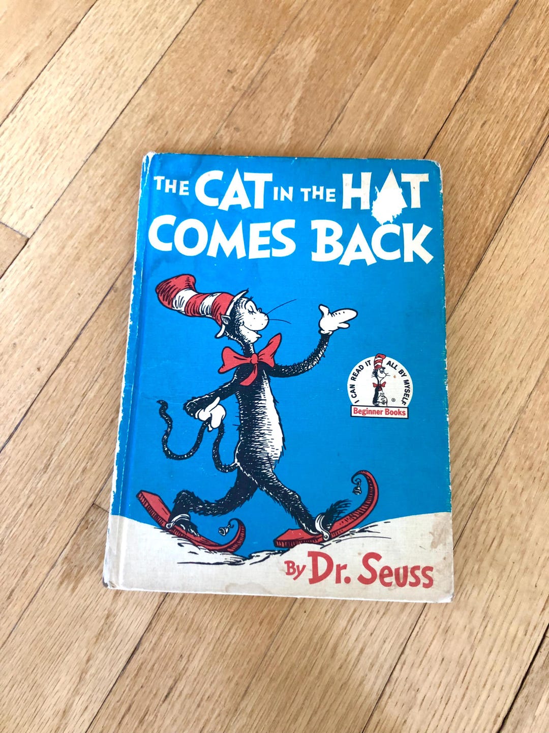 海外版　Cat in the Hat セット　国内プレイヤー再生不可 1958 “the Cat in the Hat Comes Back” Dr. Seuss Hard Cover Book - Etsy