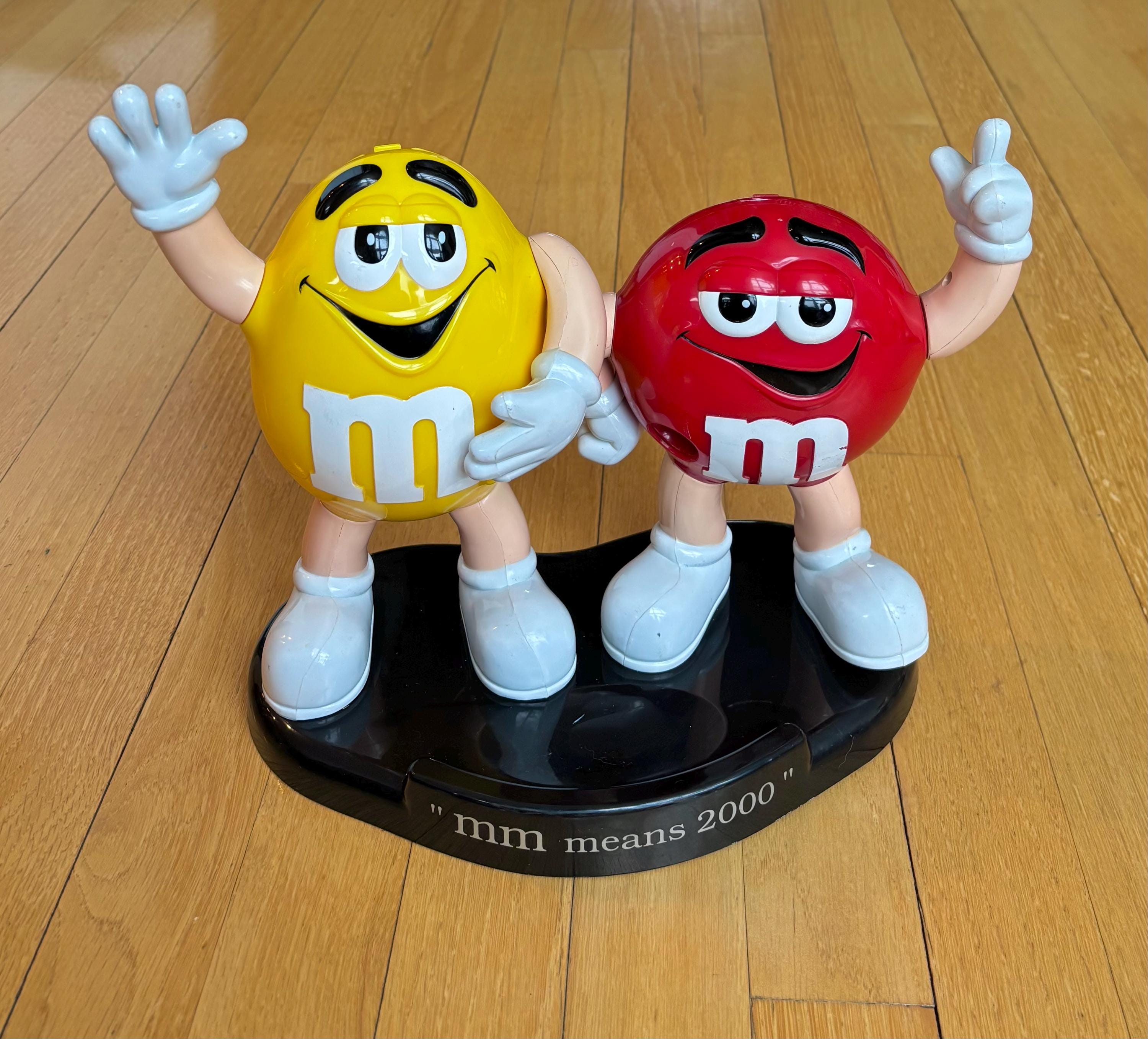 Vintage M&M “MM Means 2000” Large Candy Dispenser - Etsy