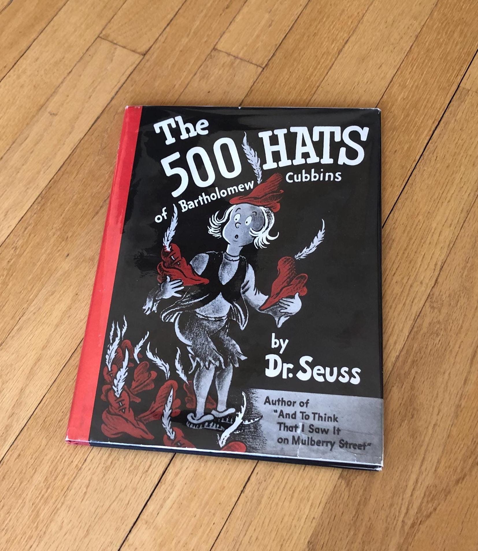 RARE 1938 Large With Sleeve First Edition “the 500 Hats of