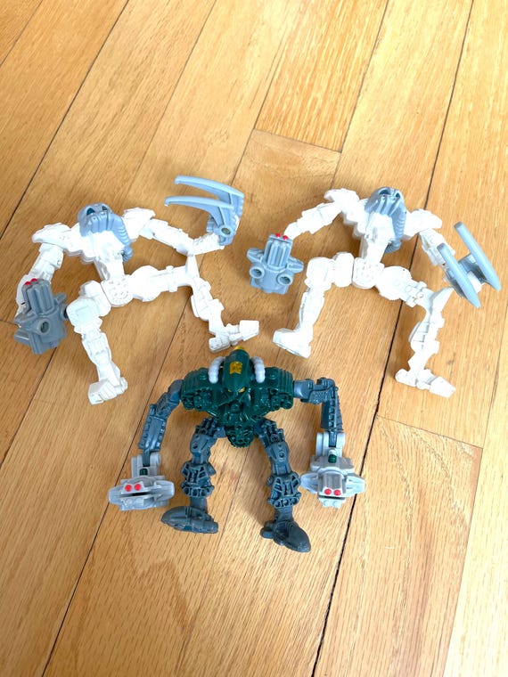置物、メイドイン、マカオ NEAT Mcdonald's Lego Bionicle Toa Matoro Figures Happy Meal Toys