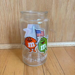Fun 1980s Vintage Large M&M Jar from the Mars Inc