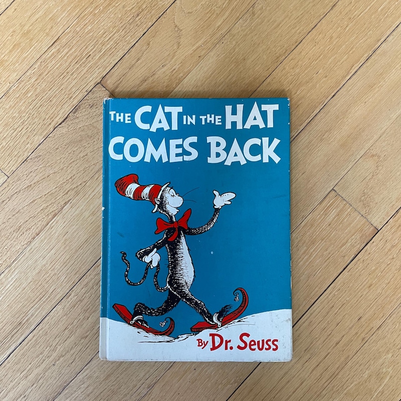Cat in the Hat Book Cover - Etsy