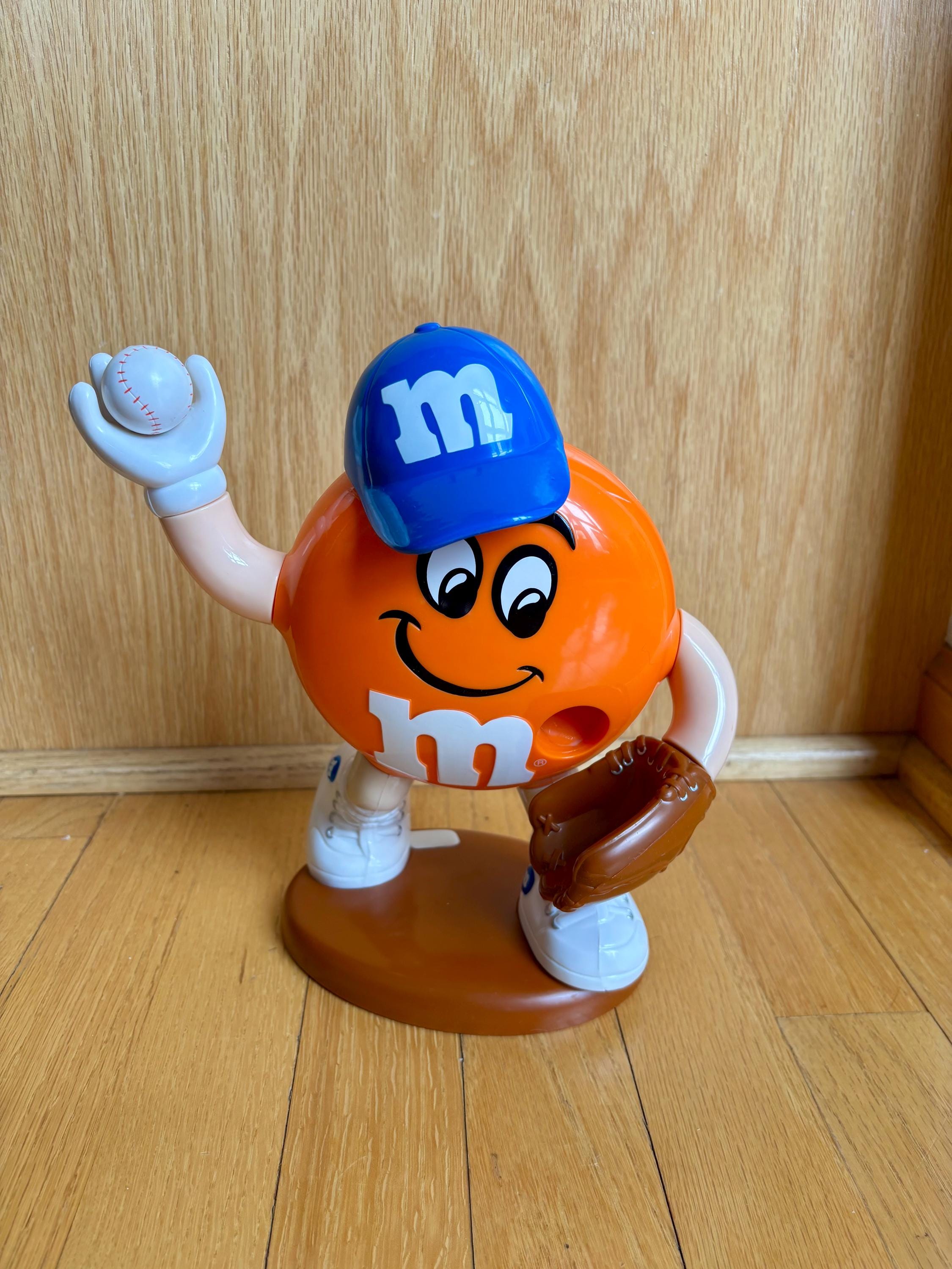 M&m Orange Candy Dispenser - Etsy