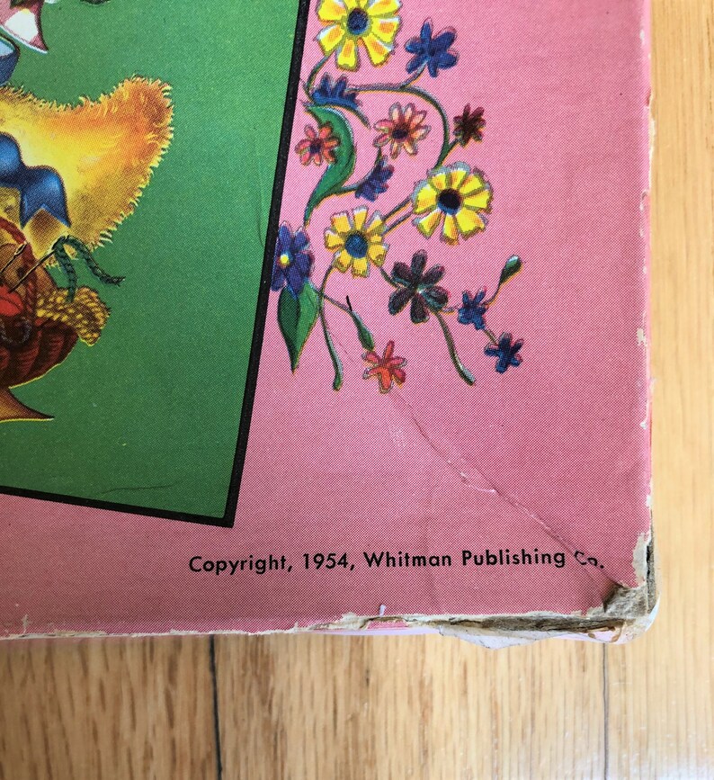 Vintage 1954 "4 Picture Puzzles Pet Animals" by Whitman Publishing ...