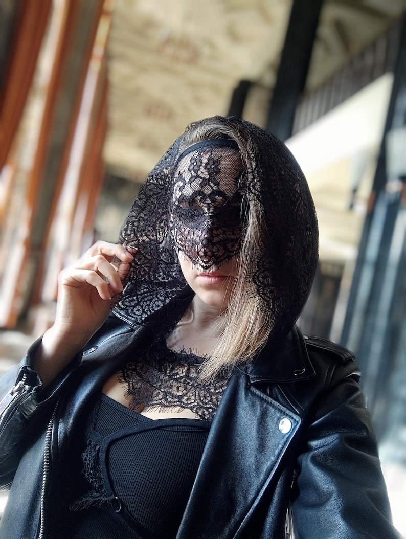 Mask Pole Rave Handmade Mask,lace Mask,rave Mask,pole Dance,balaclava,gothic Mask ...