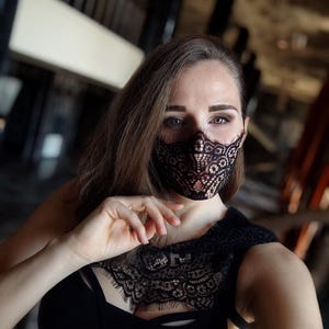 Máscara feita à mão, máscara de renda, máscara rave, pole dance, balaclava, máscara gótica, máscara de festa, máscara de arnês, máscara de festival, máscara de carnaval, máscara de cosplay.