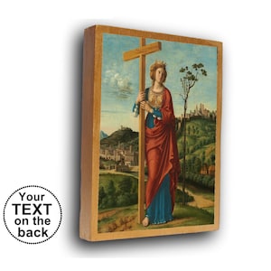 Saint Helena icon, st Helena, confirmation custom gift, religious gift,