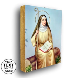Saint Monica of Hippo, st Monica icon, holy icon, religious gift, personalized icon