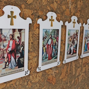 Kreuzweg Set, Kreuzweg, Chemin de Croix, Kreuzweg, Kreuzweg, Kreuzweg, Kreuzweg, Kruzifix