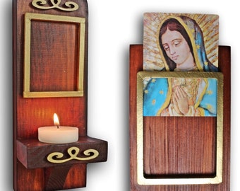 Catholic altar, home altar catholic, christian altar, wall altar, catholic shrine