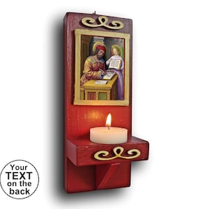 Saint Matthew the Apostle, St. Matthew icon, wooden altar, Saint Matthew icon