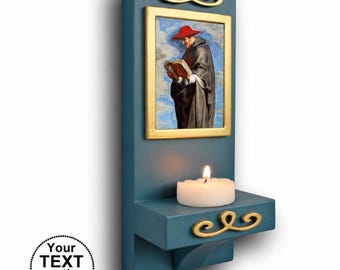 St Bonaventure icon, religious gift, patron saint, christian gift, Saint Bonaventure altar