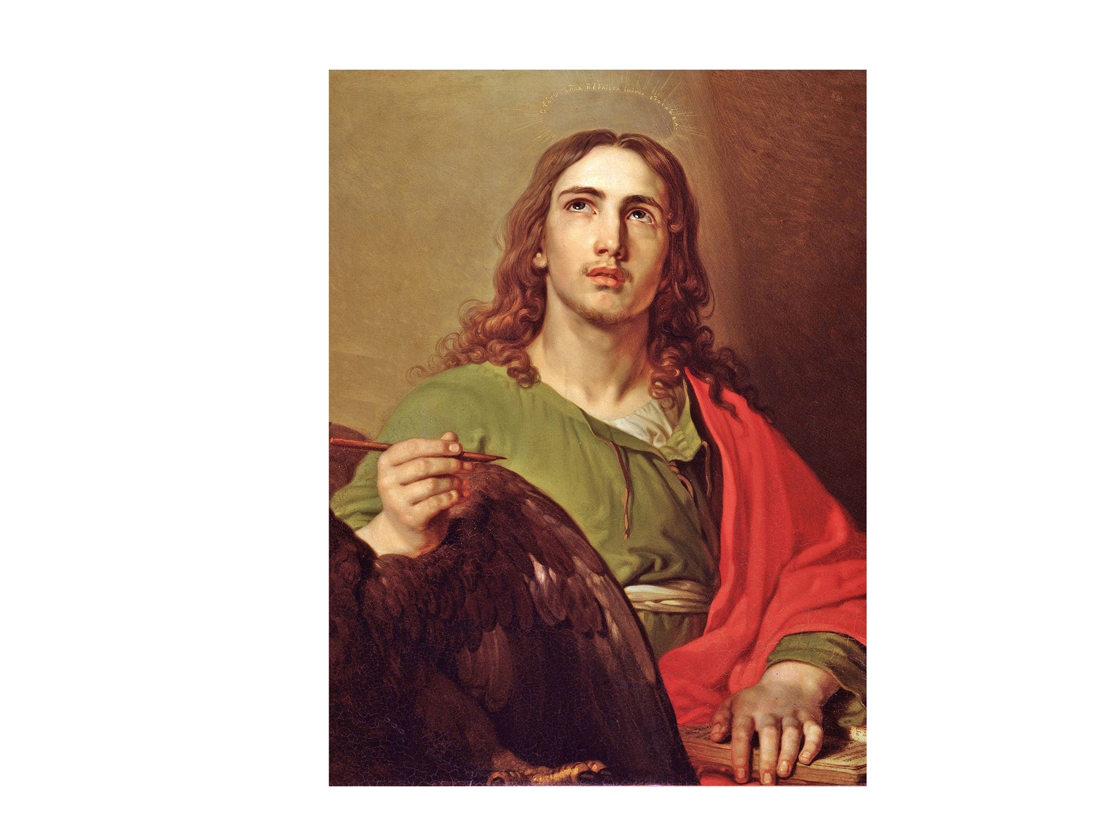 Saint John the Apostle Icon of St John Patron Saint John Etsy