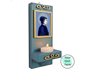 Christliche Dekoration, Heilige Elizabeth Ann Seton, katholischer Altar, Devotionalie für Frauen, katholische Frauen